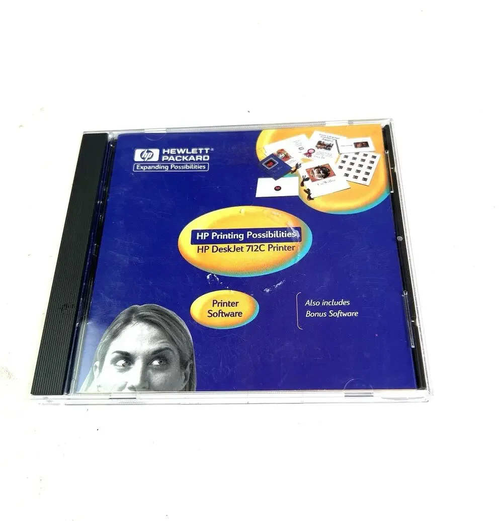 HP DeskJet 697C Printer Software CD- ROM (1998 Hewlett Packard)